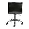 Flash Furniture Low Back Designer Armless Black Swivel Task Chair DS-512B-BK-BK-GG - alternate 3